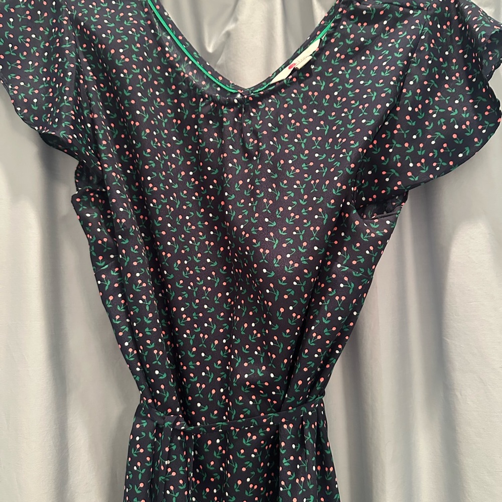 Boden Cynthia Cherry Picking Dress - Picture 2 of 7